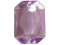 Wholesale Acrylic Jewels - Light Amethyst Sew-In Gemstones - Emerald Cut, 13x18mm - 144 jewels