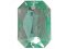 Wholesale Acrylic Jewels - Light Emerald Sew-In Gemstones - Emerald Cut, 13x18mm - 144 jewels