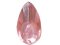 Wholesale Acrylic Jewels - Light Rose Sew-In Gemstone - Tear Drop, 13x22mm - 144 jewels