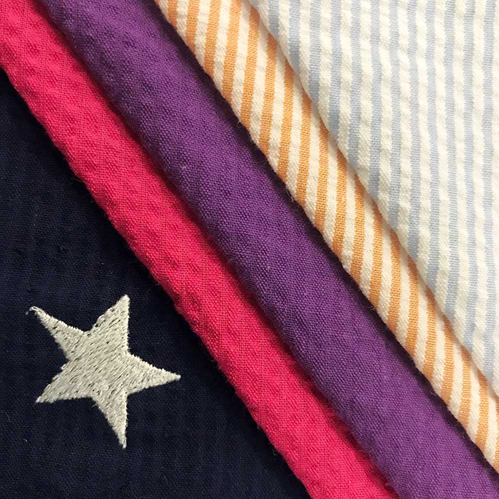 Buy Seersucker Fabric by the Yard Vogue Fabrics