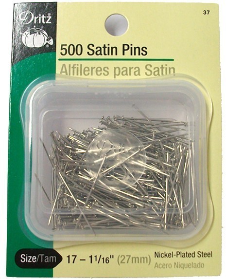Dritz Silk Pins 1-1/16" 200/Pkg-Size 17 