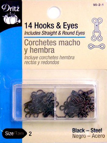 Dritz Hooks & Eyes