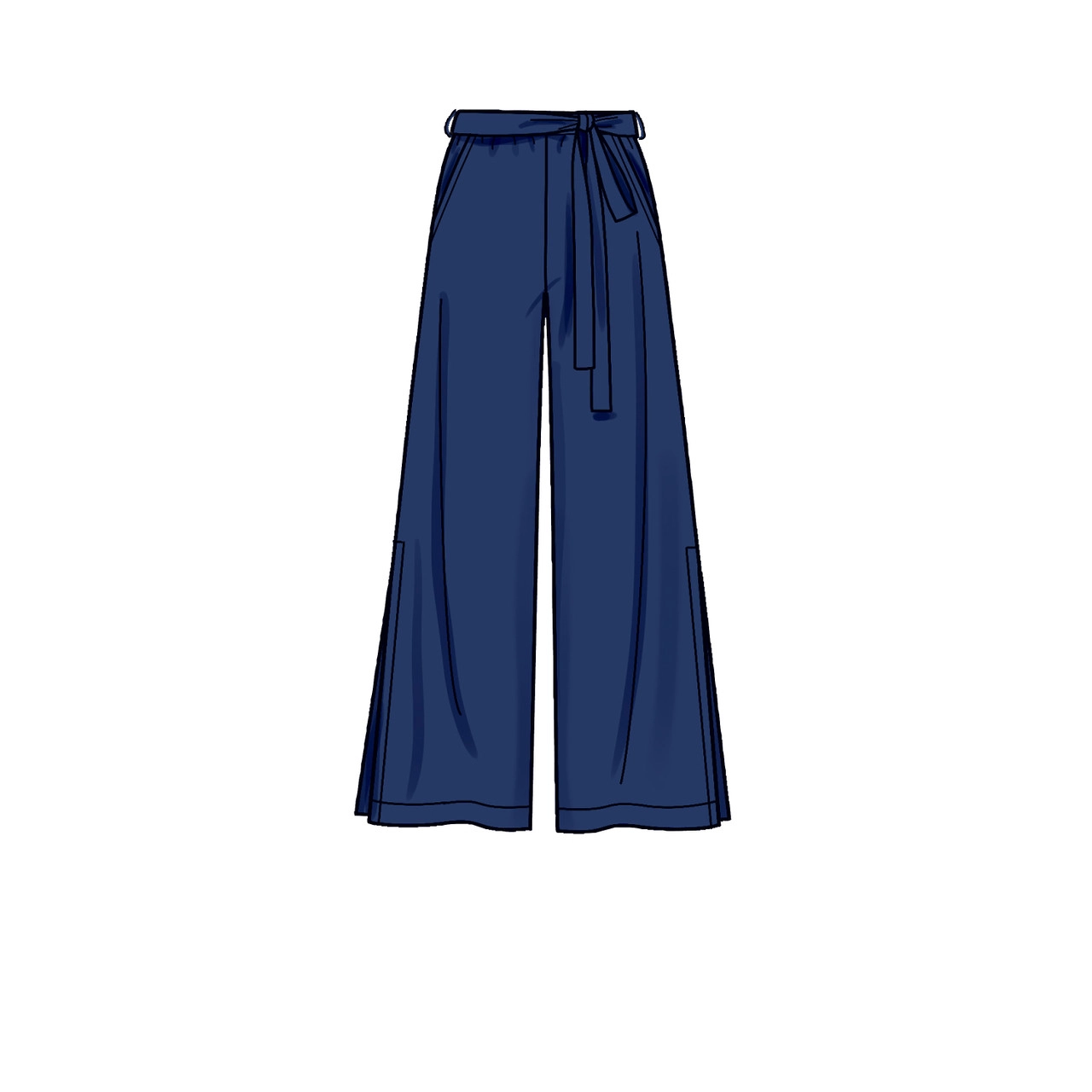 New Look #6691 - Misses' Slim or Flared Pants Sewing Pattern