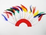 Feathers - Beaded Half Hackle Plates