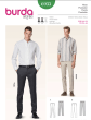 Burda #6933 - Burda Style Men's Trousers Sewing Pattern