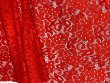 Celebration Stretch Lace Fabric - Ravishing Red