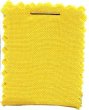 Wholesale Rayon Challis Solid Fabric - Yellow 25 yards