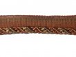 Twisted Cord with Lip #12 - For Home Decor and Upholstery - Brown with Camel