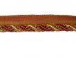 Twisted Cord with Lip #401 - For Home Decor and Upholstery - Rust with Gold