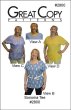 Great Copy Patterns #2800 - Sonoma Tee Sewing Pattern for Woven Fabrics