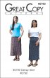 Great Copy #2790 - Delray Skirt Sewing Pattern