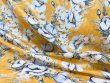 Printemps Digital Cotton Shirting Fabric - 62237 Saffron Yellow Multi