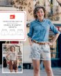 Liesl + Co - Lisboa Walking Shorts Sewing Pattern