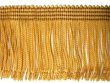 Wholesale Rayon Chainette Fringe - Mustard Gold #3 - 15 inch  -  18 yards