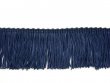 Rayon Chainette Fringe - Navy #21 - 2 inch