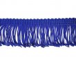 Wholesale Rayon Chainette Fringe - Royal #10, 2 inch   -  36 yards