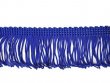 Rayon Chainette Fringe - Royal #10 - 2 inch