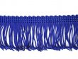 Rayon Chainette Fringe - Royal #10 - 4 inch