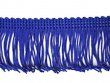 Wholesale Rayon Chainette Fringe - Royal #10, 6 inch   -  18 yards