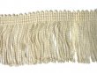 Wholesale Rayon Chainette Fringe - Ivory #26, 9 inch  -  18 yards