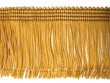 Wholesale Rayon Chainette Fringe - Mustard Gold #3 - 9 inch   -  18 yards