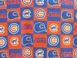 Wholesale Logo Polar Fleece - Chicago Cubs - Block Print #6526-D   10yds