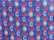 Chicago Cubs Fabric - Polar Fleece #6567-B