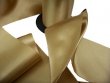Double Faced Satin Ribbon - 3.75"  Lite Gold #80