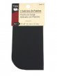 Dritz- Twill Iron-On Patches, 2 Count Black
