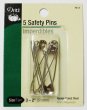 Dritz #72-3 - 5 Safety Pins 2", Size 3