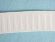 Case Pack - Wholesale Flat Woven Non Roll Elastic - White 1.25" - 10 Spools