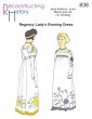 Reconstructing History #RH838 - Regency Evening Dress Sewing Pattern