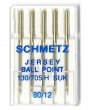 Schmetz Magazine Jersey Ball Point Needles, size 80/12