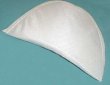 Wholesale Shoulder Pad #911 - 1/4" Covered Set-in Pads - White  100 pairs
