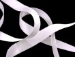 Silk Satin Ribbon 1/2" White