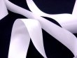 Silk Satin Ribbon 1 1/2" White