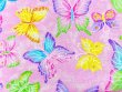 Quilting Cotton Print Fabric - Rainbow Butterflies