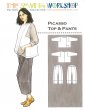 Sewing Workshop Collection - Picasso Top & Pants
