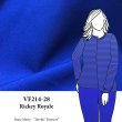 VF214-28 Rickey Royale - Royal Blue Stretch Woven Fabric