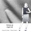 VF214-42 Angel Ash - Lightweight Grey Oxford Cloth Shirting Fabric