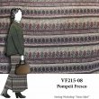 VF215-08 Pompeii Fresco - Autumnal Rayon Challis Print Fabric