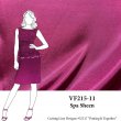 VF215-11 Spa Sheen - Burgundy Stretch Satin Fabric