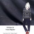 VF216-22 Vixen Comfy - Navy Blue 10oz Combed Cotton Jersey Knit Fabric