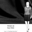 VF221-43 Lucy Notte - Rich Black Firm Ponte di Roma Double Knit Fabric