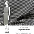 VF222-06 Origin Reversible - Light Taupe and Black Mid-weight Stretch-woven Designer Novelty Fabric