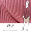 VF224-14 Tasty Ribs - Colonial Rose Rayon Blend Textured Fashion Knit Fabric