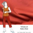 VF224-23 Bakers Rust - Ruddy Polyester-Cotton Twill Fabric