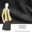 VF224-39 Treat Onyx - Rich Black Firm Ponte Double Knit Fabric