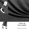 VF231-26 Sonic Graphite - Firm Charcoal All-way Stretch Ponte Knit Fabric