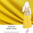 VF232-38 Lumière Tucson - Bold Yellow Poly-Cotton Linen-weave Fabric